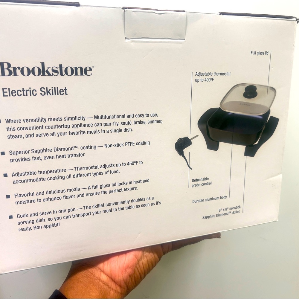 Brookstone Electric Skillet